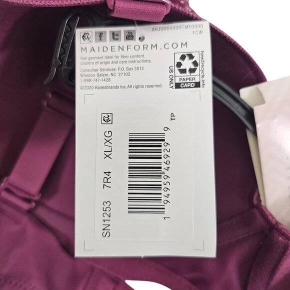 Maidenform Women's Comfort Crush Pretty Lace Lightly Lined Wireless Bra - NWT - Picture 12 of 16